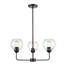 ELK Home CN280327 - Boman 23&#39;&#39; Wide 3-Light Chandelier - Oil Rubbed Bronze