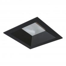 Cooper Lighting Solutions 44SMDMB - 4&#34; SQ SHALLOW TRIM,MEDIUM,MATTE  BLACK