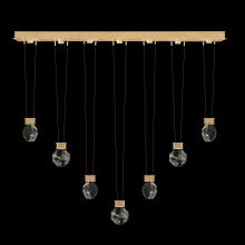 Fine Art Handcrafted Lighting 100007-5-4444444 - Aria 60&#34;W Linear Pendant