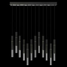 Fine Art Handcrafted Lighting 100019-110 - Antonia 61&#34;W Rectangular Pendant