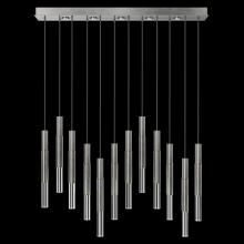 Fine Art Handcrafted Lighting 100019-410 - Antonia 61&#34;W Rectangular Pendant