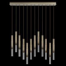 Fine Art Handcrafted Lighting 100019-610 - Antonia 61&#34;W Rectangular Pendant