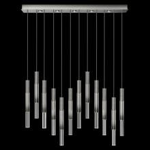 Fine Art Handcrafted Lighting 100019-710 - Antonia 61&#34;W Rectangular Pendant