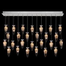 Fine Art Handcrafted Lighting 100022-12ST - Essence 54&#34;W Rectangular Pendant