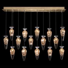 Fine Art Handcrafted Lighting 100023-22ST - Essence 49&#34;W Rectangular Pendant