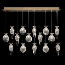 Fine Art Handcrafted Lighting 100023-25ST - Essence 49&#34;W Rectangular Pendant