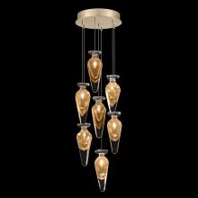 Fine Art Handcrafted Lighting 100031-22ST - Essence 13.5&#34;W Round Pendant