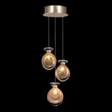 Fine Art Handcrafted Lighting 100033-24ST - Essence 8.5&#34;W Round Pendant