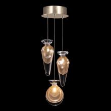 Fine Art Handcrafted Lighting 100033-26ST - Essence 8.5&#34;W Round Pendant