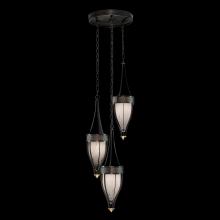 Fine Art Handcrafted Lighting 100044-113 - Mirage 17.5&#34;W Round Pendant