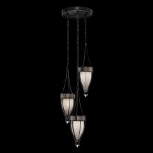 Fine Art Handcrafted Lighting 100044-121 - Mirage 17.5&#34;W Round Pendant