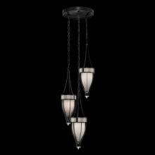 Fine Art Handcrafted Lighting 100044-122 - Mirage 17.5&#34;W Round Pendant