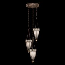Fine Art Handcrafted Lighting 100044-212 - Mirage 17.5&#34;W Round Pendant