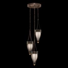Fine Art Handcrafted Lighting 100044-213 - Mirage 17.5&#34;W Round Pendant