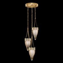 Fine Art Handcrafted Lighting 100044-322 - Mirage 17.5&#34;W Round Pendant