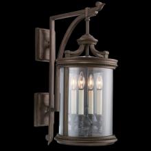 Fine Art Handcrafted Lighting 538481ST - Louvre 29&#34;H Outdoor Wall Mount