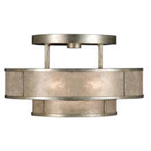 Fine Art Handcrafted Lighting 600940-2ST - Singapore Moderne 24&#34;W Round Semi-Flush Mount
