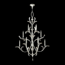 Fine Art Handcrafted Lighting 702040-SF4 - Beveled Arcs 56&#34;W Round Chandelier