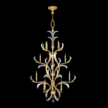 Fine Art Handcrafted Lighting 704040-SF3 - Beveled Arcs 48&#34;W Round Chandelier