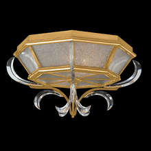Fine Art Handcrafted Lighting 704240-SF3 - Beveled Arcs 26&#34;W Round Flush Mount