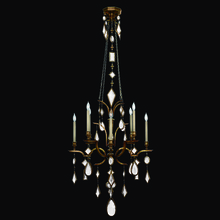 Fine Art Handcrafted Lighting 708640-3ST - Encased Gems 31&#34;W Round Chandelier