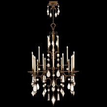 Fine Art Handcrafted Lighting 709440-3ST - Encased Gems 53&#34;W Round Chandelier