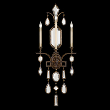 Fine Art Handcrafted Lighting 710450-3ST - Encased Gems 49&#34;H Sconce