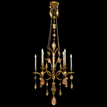 Fine Art Handcrafted Lighting 725640-1ST - Encased Gems 31&#34;W Round Chandelier