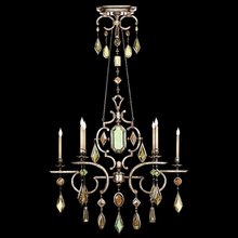 Fine Art Handcrafted Lighting 725940-1ST - Encased Gems 50&#34;W Oblong Chandelier
