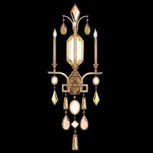 Fine Art Handcrafted Lighting 727050-1ST - Encased Gems 49&#34;H Sconce