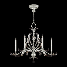 Fine Art Handcrafted Lighting 739240-SF4 - Beveled Arcs 44&#34;W Oblong Chandelier