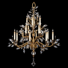 Fine Art Handcrafted Lighting 773740ST - Crystal Laurel 45&#34;W Round Chandelier