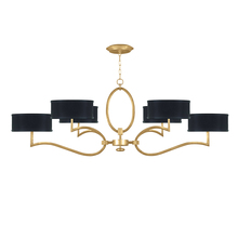 Fine Art Handcrafted Lighting 780040-SF34 - Allegretto 63&#34;W Oblong Chandelier