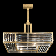 Fine Art Handcrafted Lighting 813040-2ST - Crystal Enchantment 25&#34;W Square Pendant