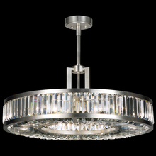 Fine Art Handcrafted Lighting 815840ST - Crystal Enchantment 29&#34;W Round Pendant