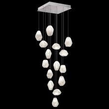 Fine Art Handcrafted Lighting 853040-13LD - Natural Inspirations 19&#34;W Square Pendant