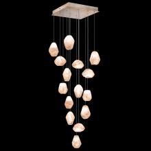 Fine Art Handcrafted Lighting 853040-24LD - Natural Inspirations 19&#34;W Square Pendant