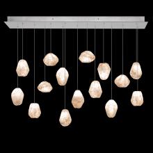 Fine Art Handcrafted Lighting 853740-14LD - Natural Inspirations 48&#34;W Rectangular Pendant