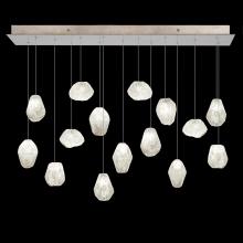Fine Art Handcrafted Lighting 853740-23LD - Natural Inspirations 48&#34;W Rectangular Pendant