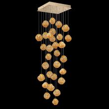 Fine Art Handcrafted Lighting 867640-22LD - Vesta 30&#34;W Square Pendant