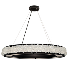 Fine Art Handcrafted Lighting 878040-2ST - Arctic Halo 38&#34;W Round Pendant