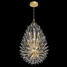 Fine Art Handcrafted Lighting 883940-1ST - Lily Buds 33.5&#34;W Round Pendant