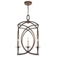 Fine Art Handcrafted Lighting 887740-1ST - Cienfuegos 19.5&#34;W Square Chandelier