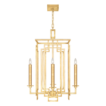 Fine Art Handcrafted Lighting 889040-SF3 - Cienfuegos 22&#34;W Square Chandelier