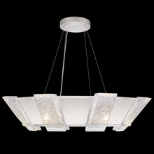 Fine Art Handcrafted Lighting 890640-11ST - Crownstone 38&#34;W Round Pendant