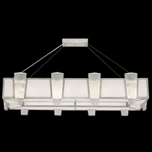 Fine Art Handcrafted Lighting 891240-11ST - Crownstone 52&#34;W Rectangular Pendant