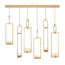 Fine Art Handcrafted Lighting 893140-2ST - Delphi 48&#34;W Rectangular Pendant
