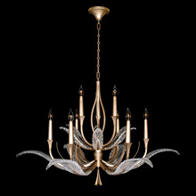 Fine Art Handcrafted Lighting 893640-2ST - Plume 45&#34;W Round Chandelier