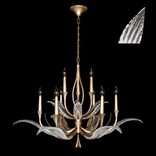 Fine Art Handcrafted Lighting 893640-21ST - Plume 45&#34;W Round Chandelier