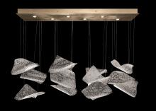 Fine Art Handcrafted Lighting 895140-261ST - Elevate 50&#34;W Rectangular Pendant